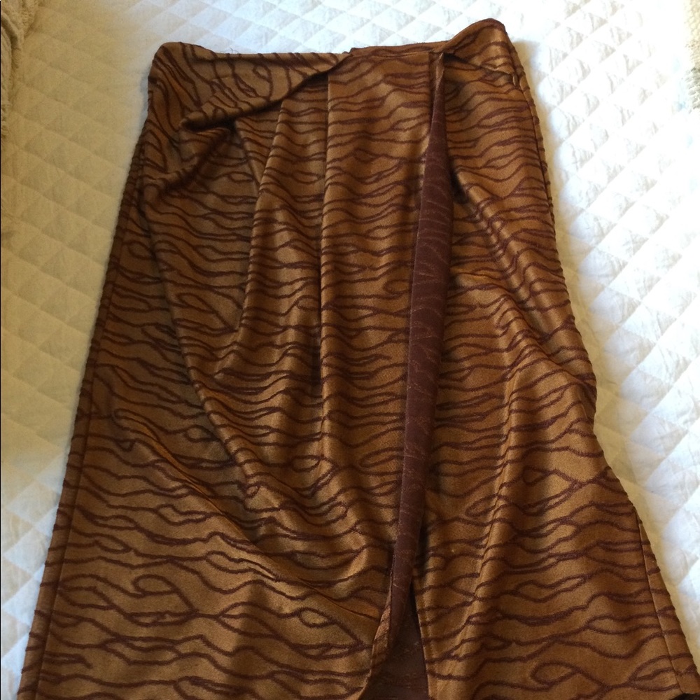 zara midi skirt